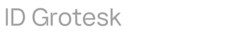 ID Grotesk
