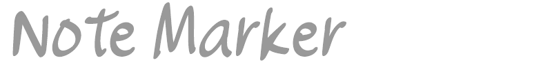 Note Marker