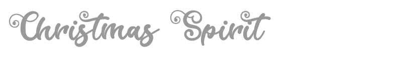 Christmas Spirit