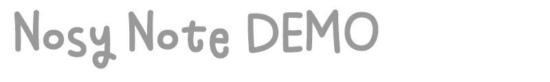 Nosy Note