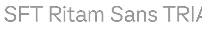 SFT Ritam Sans