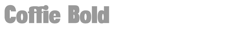 Coffie Bold