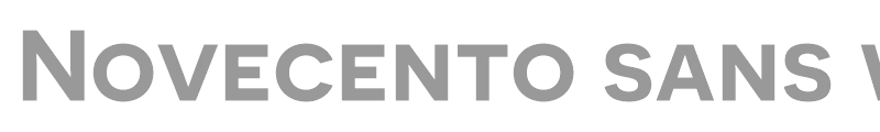 Novecento Sans