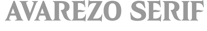 Avarezo Serif