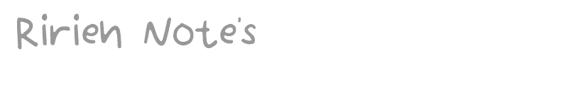 Ririen Note's