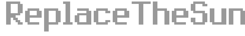 Replace The Sun