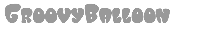Groovy Balloon