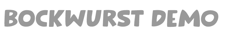 Bockwurst