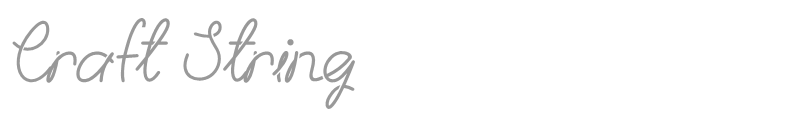 Craft String