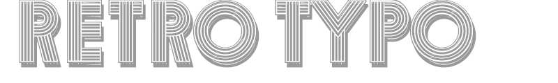 Retro Typo