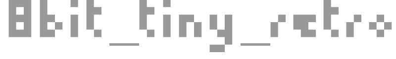 8bit Tiny Retro