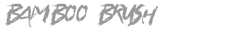 Bamboo Brush